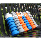 Collapsible Silicone Sports Water Bottle