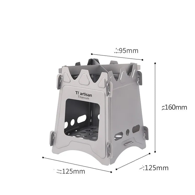 Portable Folding Camping Wood Stove