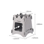 Portable Folding Camping Wood Stove