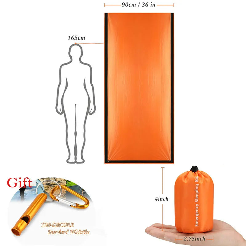 Emergency Thermal Survival Bivy Sleeping Bag