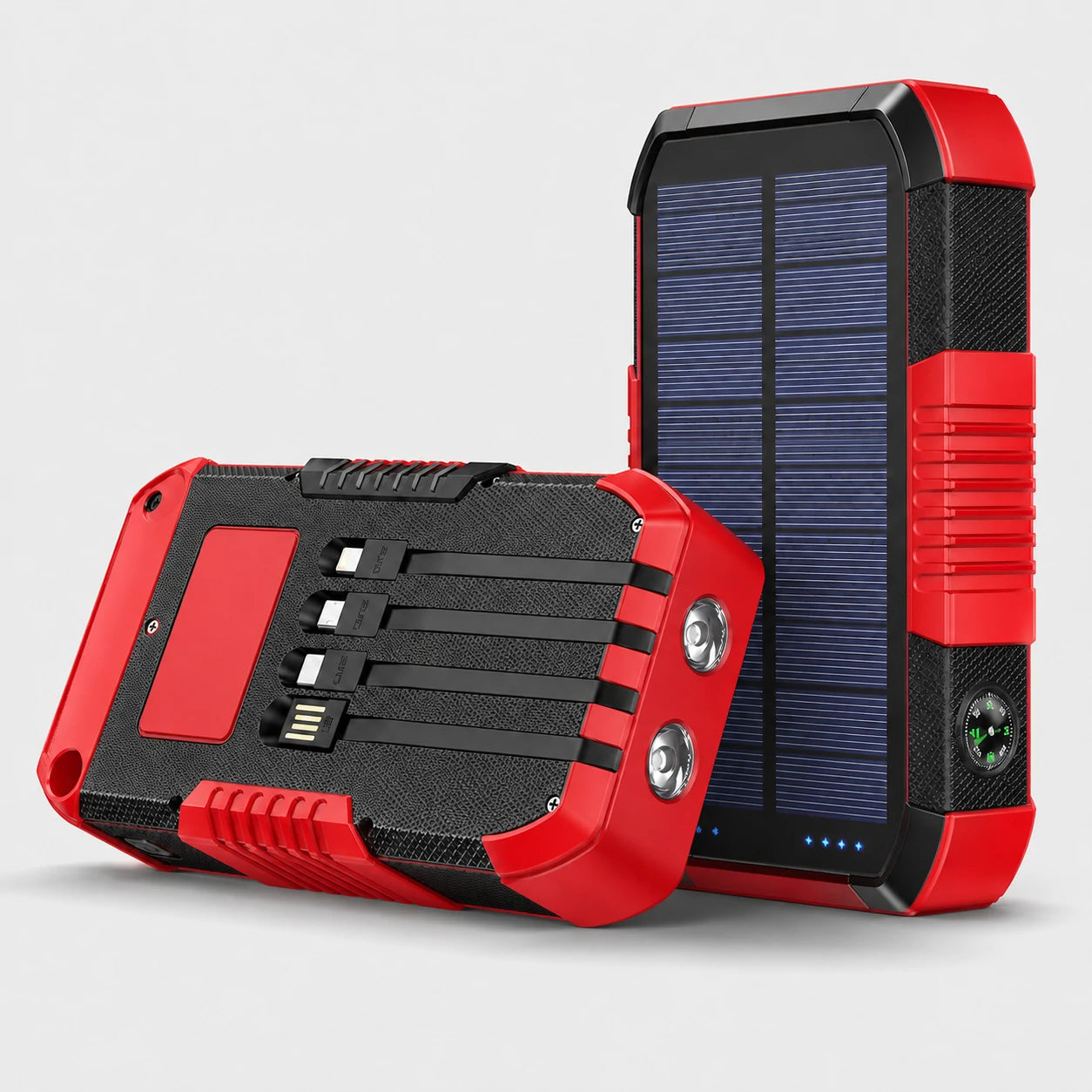 Portable Solar Hand Crank Power Bank