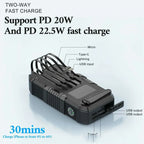 Portable Solar Hand Crank Power Bank